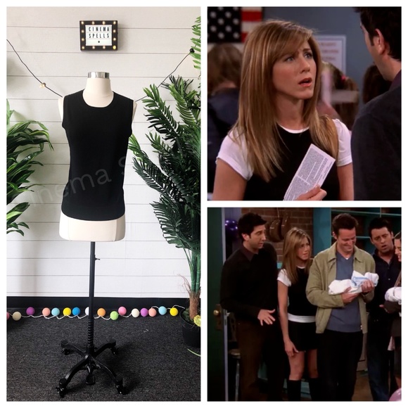 NWT ASO Rachel Green in Friends Theory Black Vest - Picture 1 of 8